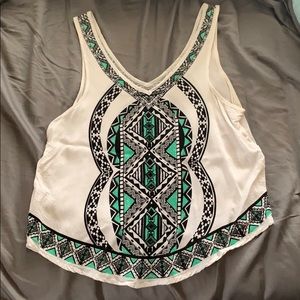 Patterned tank top